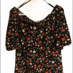 Off the shoulder blouse